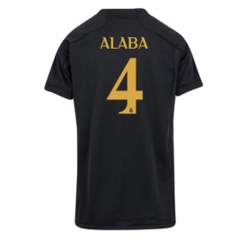 Real Madrid David Alaba #4 Tredje Kläder Dam 2023-24 Kortärmad